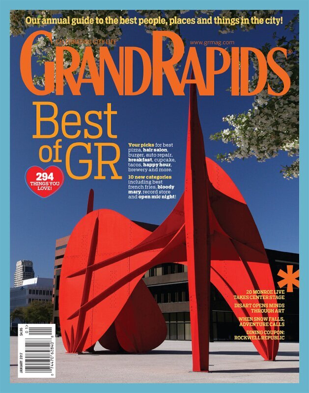 Grand Rapids Magazine - Best of GR (Art Sculpture)